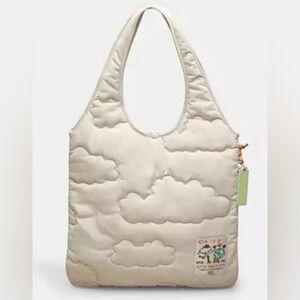 Coachtopia Loop Flat Tote with Cloud Quilting